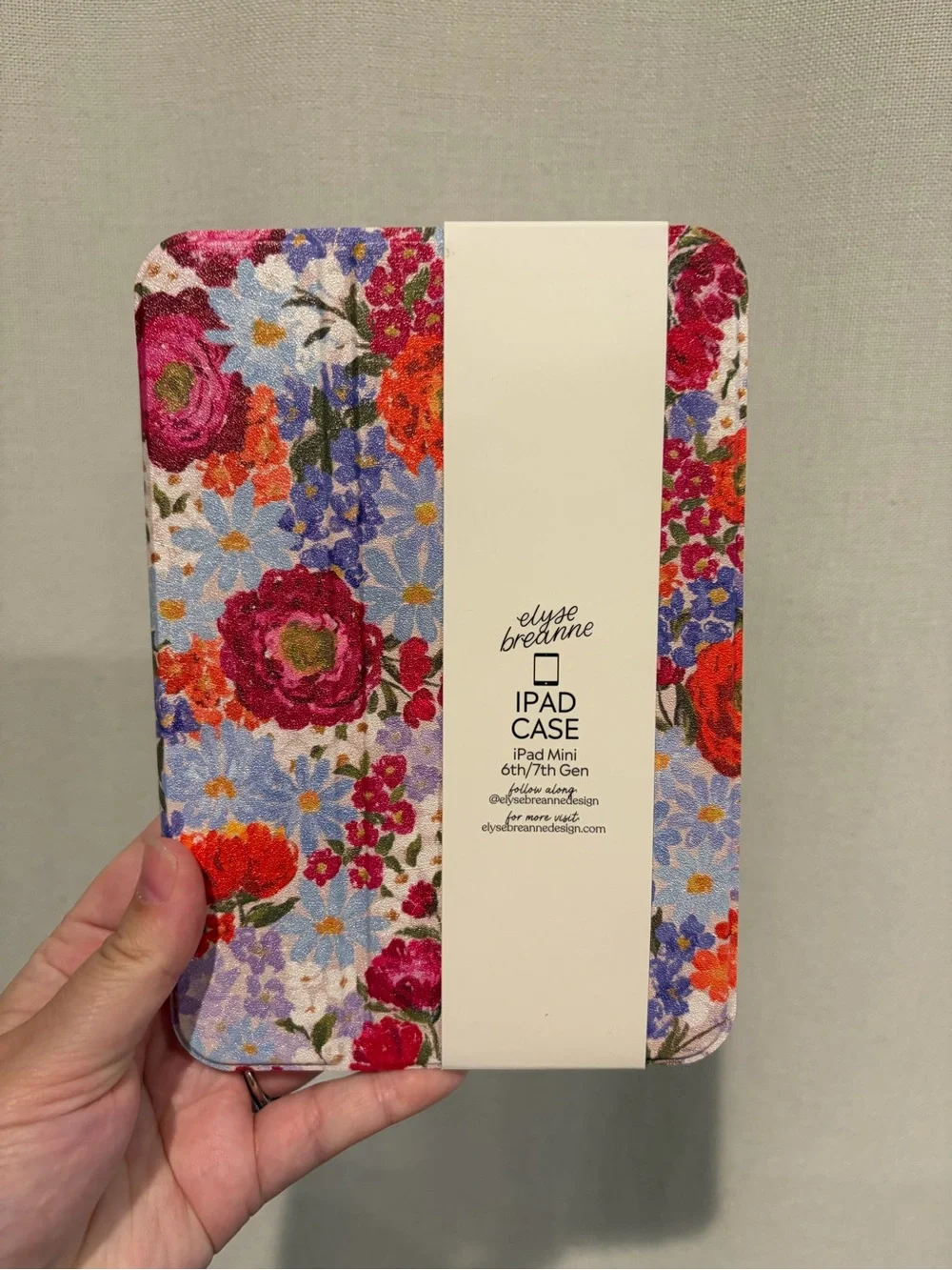 Floral iPad mini case